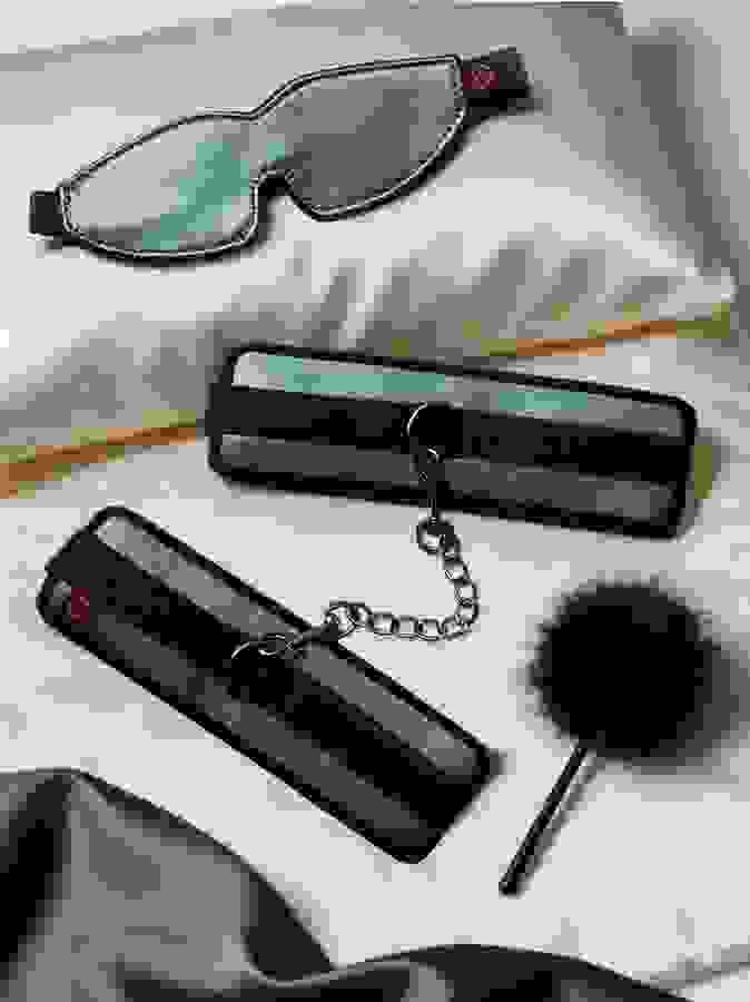 Lovehoney Beginners Bondage Kit (3 Piece), Green, hi-res